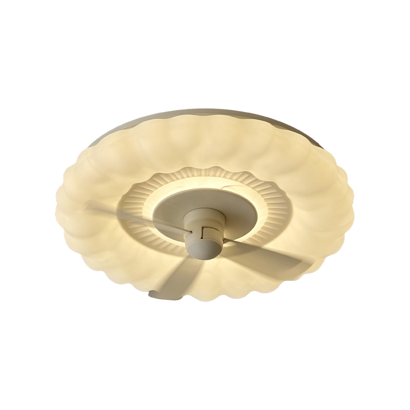 Downrod Ceiling Fan na may Liwanag