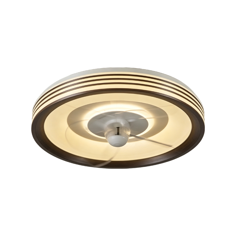 Downrod Ceiling Fan na may Liwanag