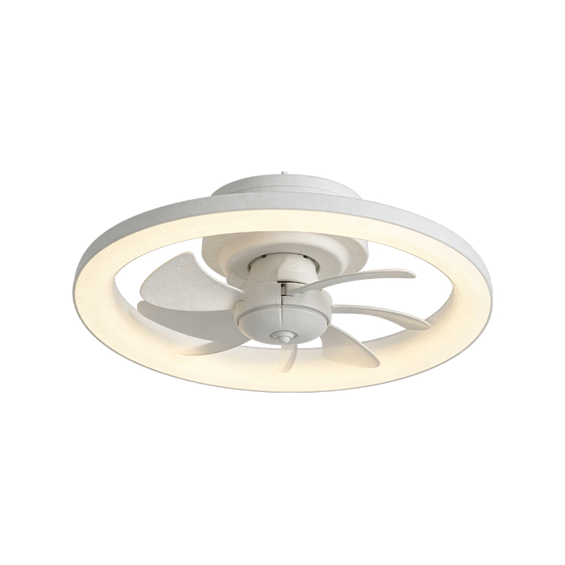 Downrod Ceiling Fan na may Liwanag