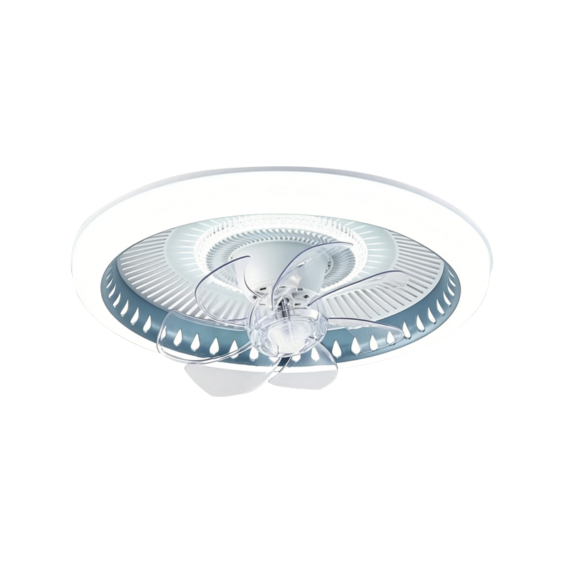 Oscillating Bedroom Ceiling Fan na may Liwanag