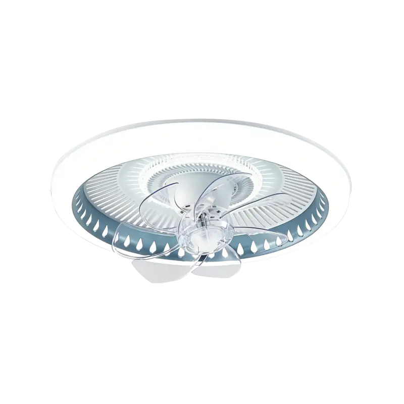 Oscillating Bedroom Ceiling Fan na may Liwanag