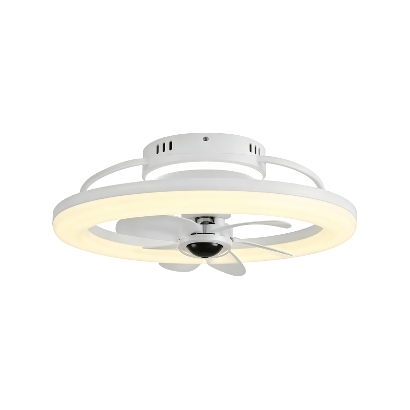 Oscillating Bedroom Ceiling Fan na may Liwanag