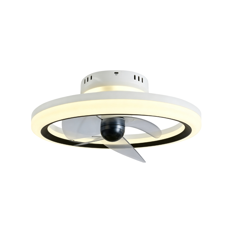 Oscillating Bedroom Ceiling Fan na may Liwanag