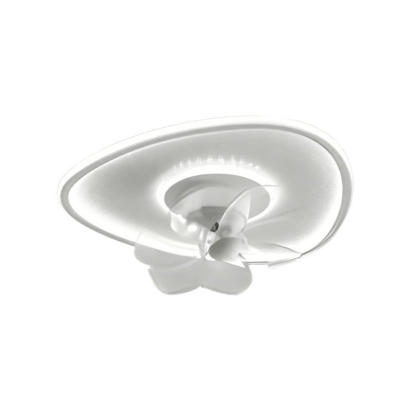 Oscillating Bedroom Ceiling Fan na may Liwanag
