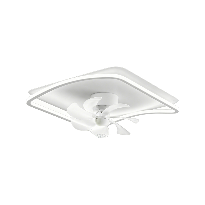 Oscillating Bedroom Ceiling Fan na may Liwanag