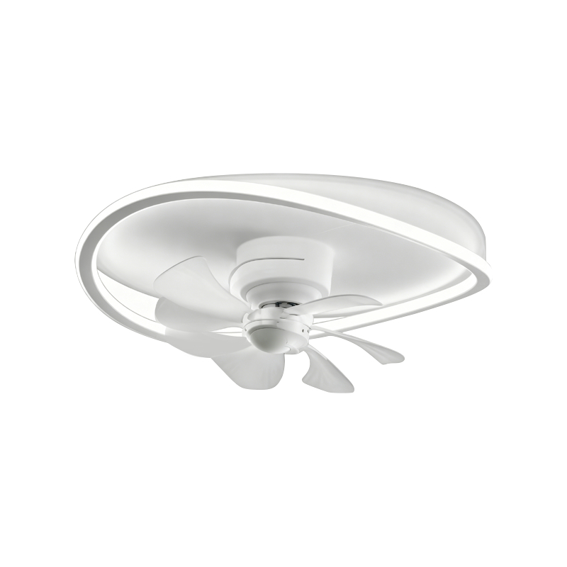 Oscillating Bedroom Ceiling Fan na may Liwanag