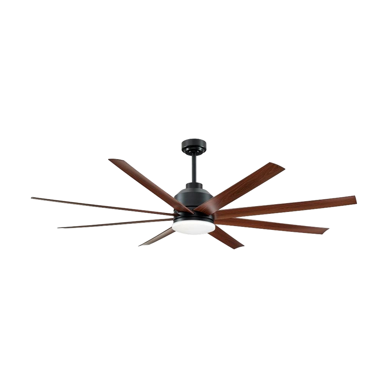 Black and Dark Wood Grain Traditional Ceiling Fan na may Liwanag Black and Dark Wood Grain Traditional Ceiling Fan na may Liwanag