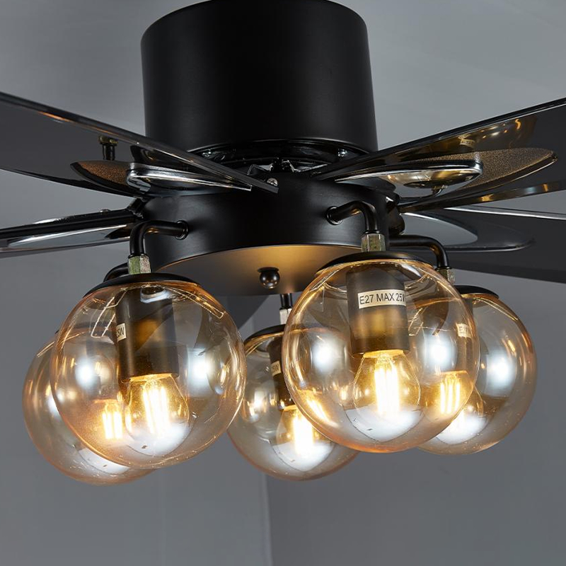 Malaking Laki ng ABS Blade Ceiling Fan na may Banayad
