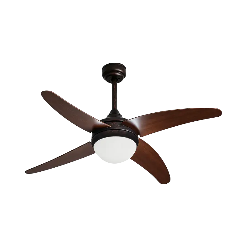 Plywood Blade Ceiling Fan na may Liwanag
