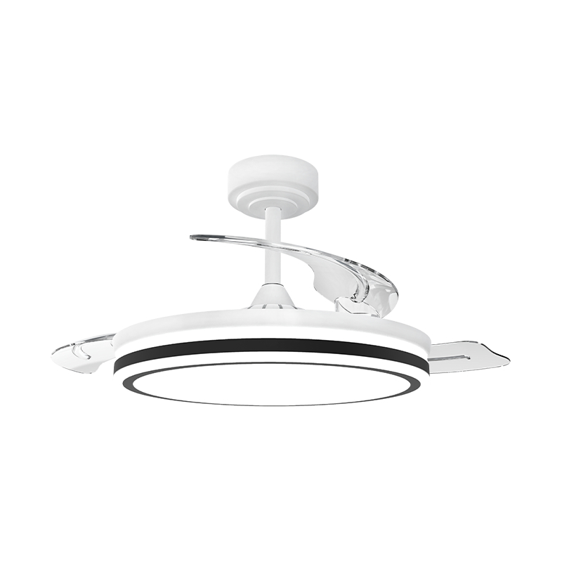 Tahimik na Retractable Ceiling Fan na may Invisible Blades