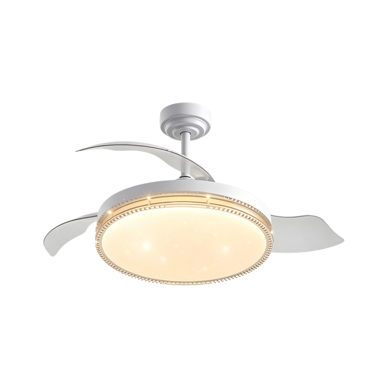 Starry Sky Acrylic LED Ceiling Fan Light