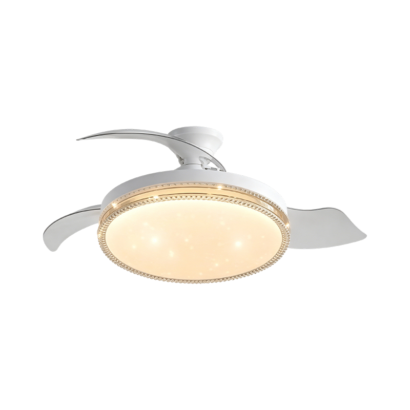 Starry Sky Acrylic LED Ceiling Fan Light