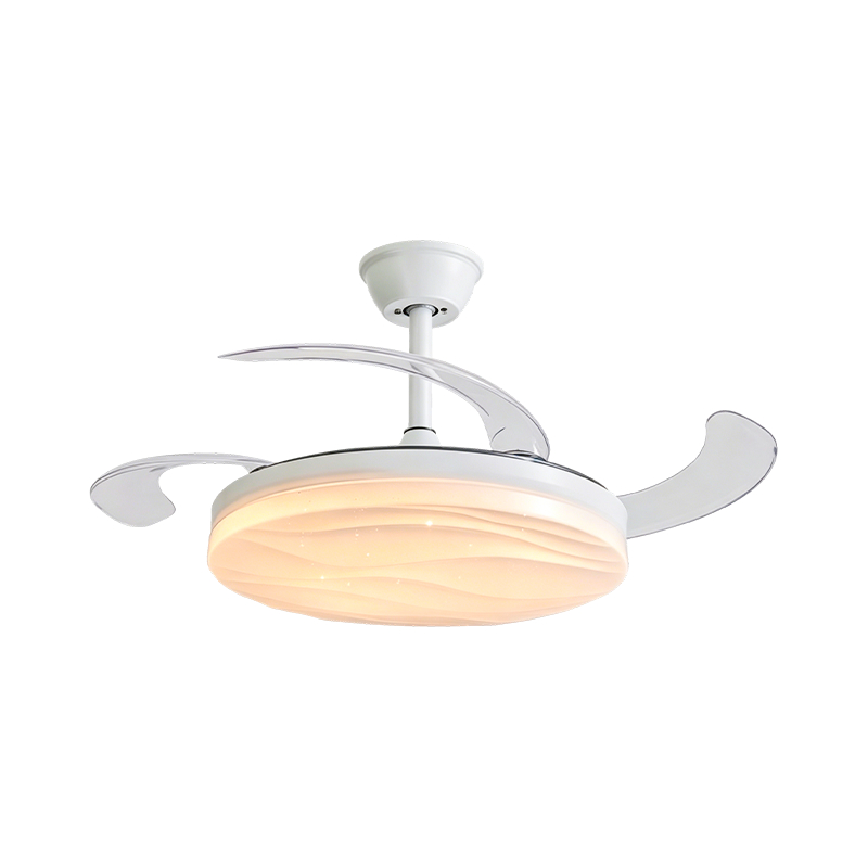 Starry Sky Acrylic LED Ceiling Fan Light