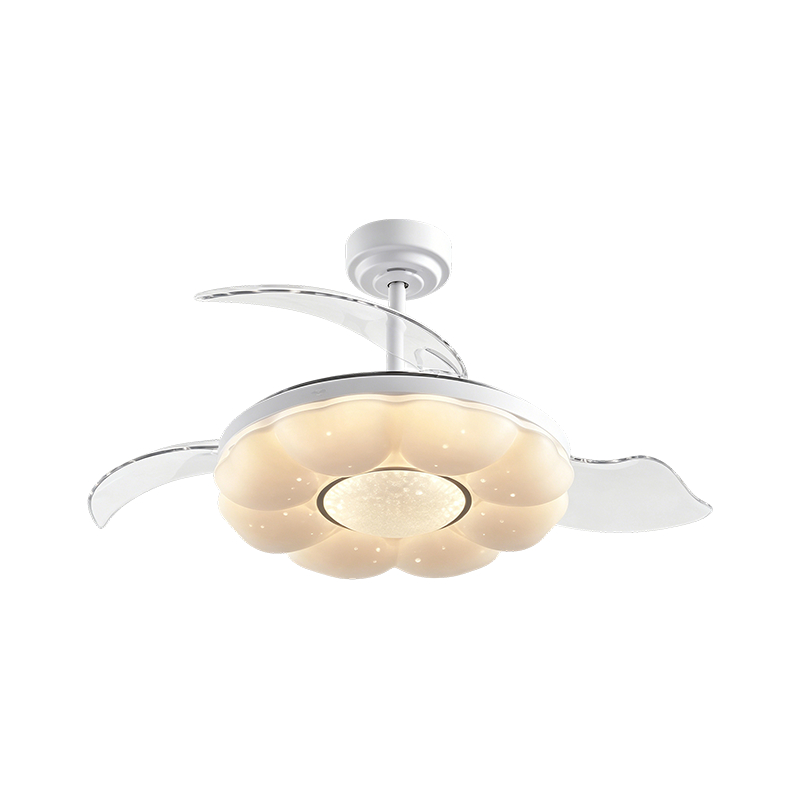 Starry Sky Acrylic LED Ceiling Fan Light