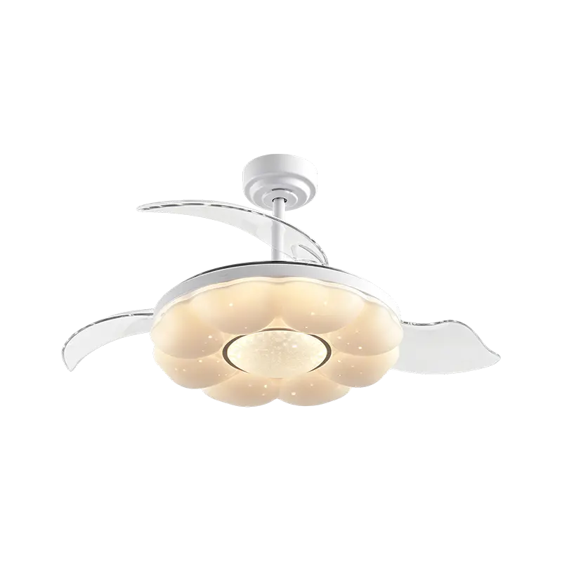 Starry Sky Acrylic LED Ceiling Fan Light