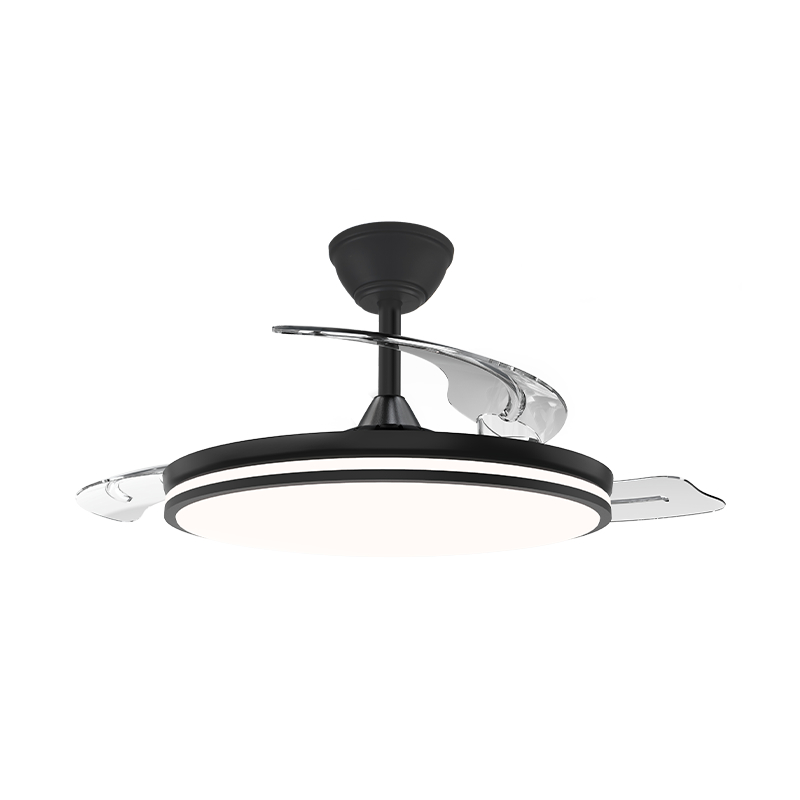Tahimik na Retractable Ceiling Fan na may Invisible Blades