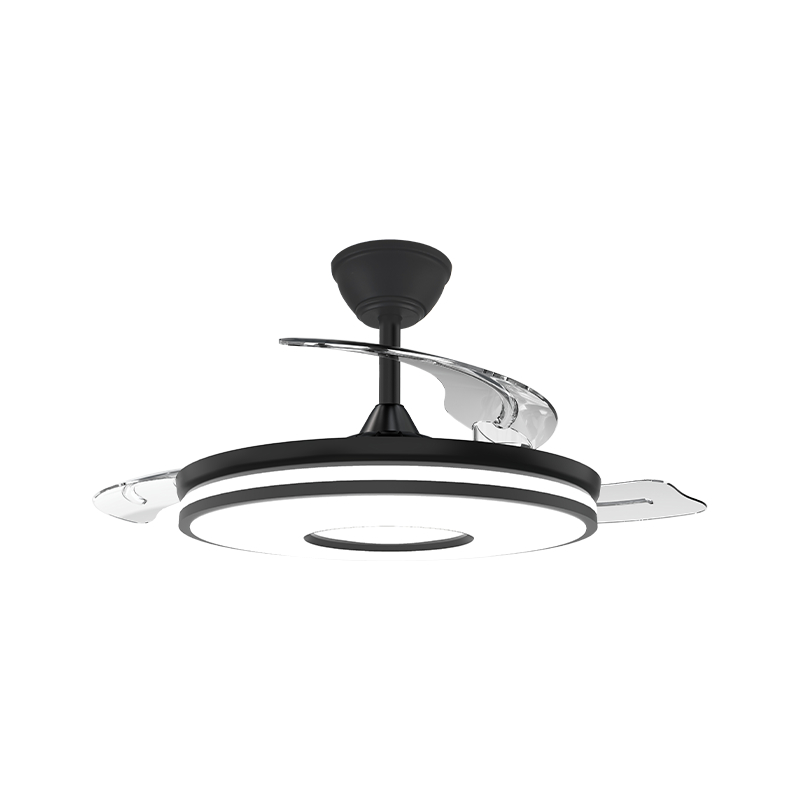 Tahimik na Retractable Ceiling Fan na may Invisible Blades