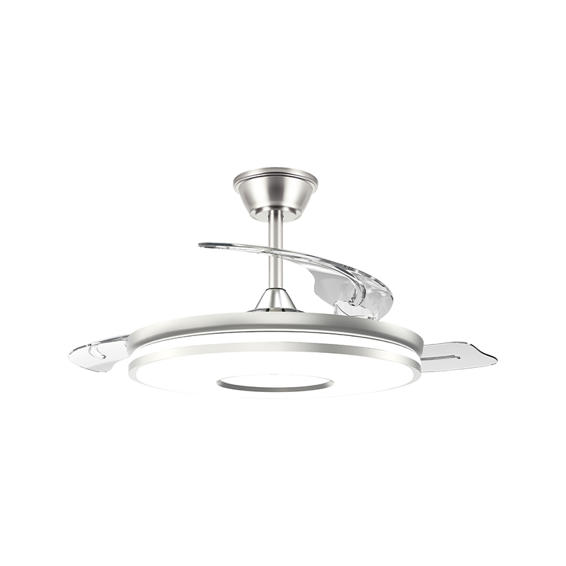 Tahimik na Retractable Ceiling Fan na may Invisible Blades