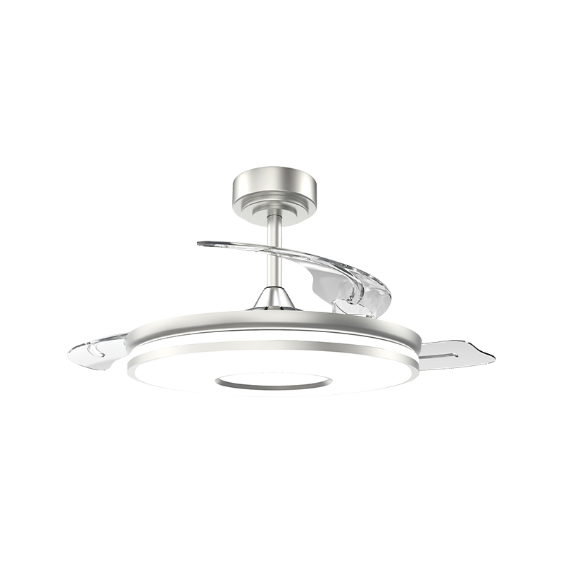 Tahimik na Retractable Ceiling Fan na may Invisible Blades
