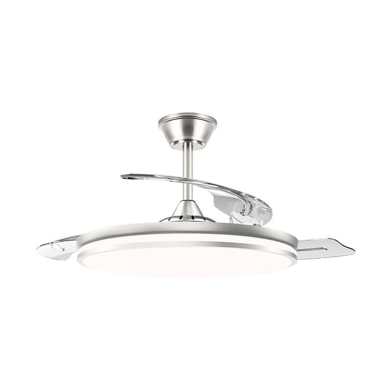 Tahimik na Retractable Ceiling Fan na may Invisible Blades