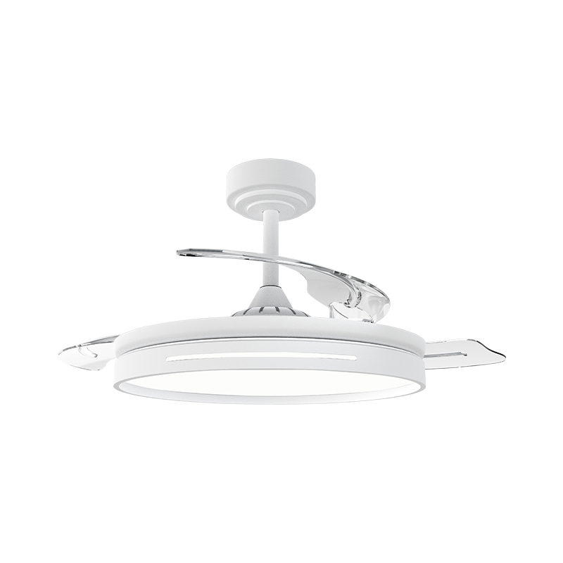 Tahimik na Retractable Ceiling Fan na may Invisible Blades