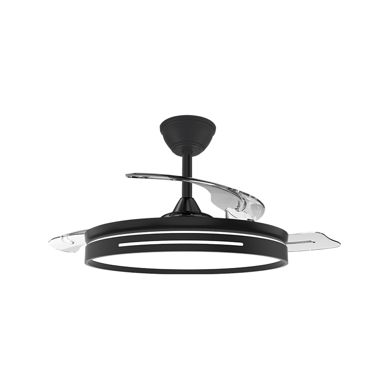 Tahimik na Retractable Ceiling Fan na may Invisible Blades