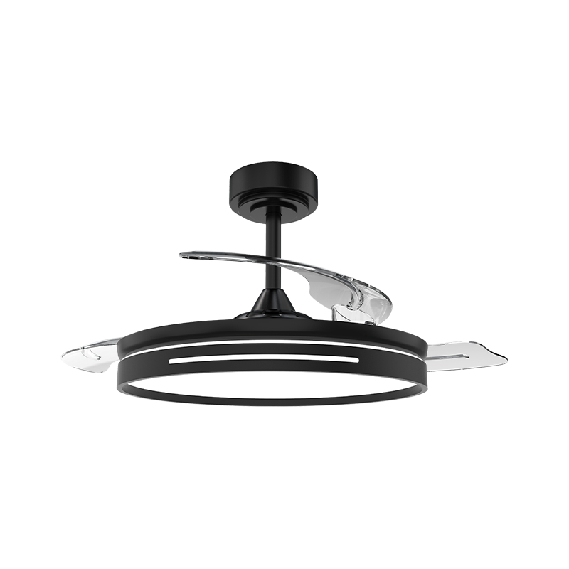 Tahimik na Retractable Ceiling Fan na may Invisible Blades