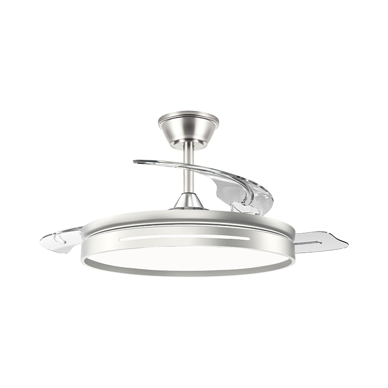 Tahimik na Retractable Ceiling Fan na may Invisible Blades