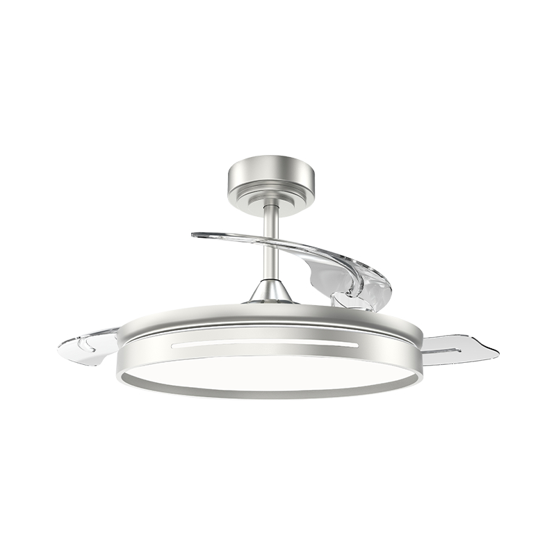 Tahimik na Retractable Ceiling Fan na may Invisible Blades