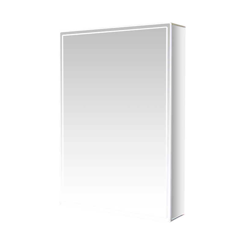 Single-Door LED Bathroom Mirror Cabinet na May Anti-Fog Makeup Mirror Single-Door LED Bathroom Mirror Cabinet na May Anti-Fog Makeup Mirror