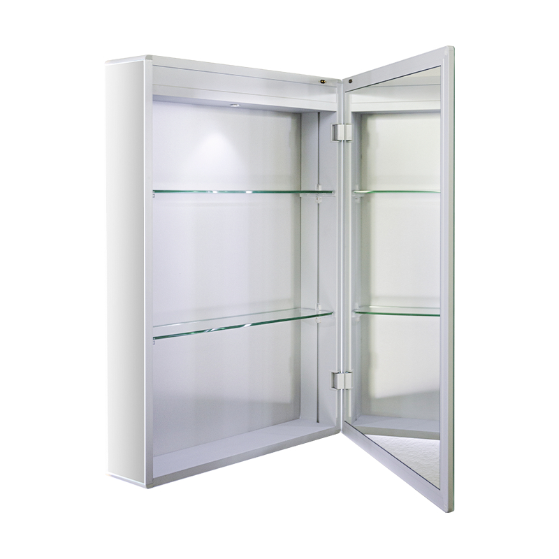 Single-Door LED Bathroom Mirror Cabinet na May Anti-Fog Makeup Mirror Single-Door LED Bathroom Mirror Cabinet na May Anti-Fog Makeup Mirror