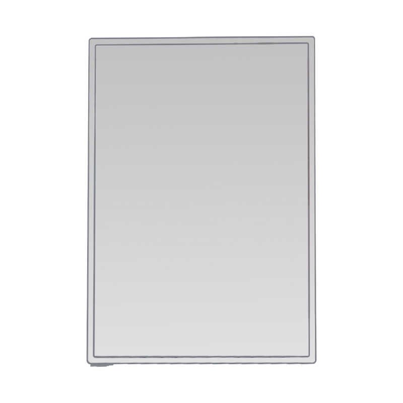 Aluminum Alloy Waterproof Single Door LED Bathroom Mirror Cabinet Aluminum Alloy Waterproof Single Door LED Bathroom Mirror Cabinet