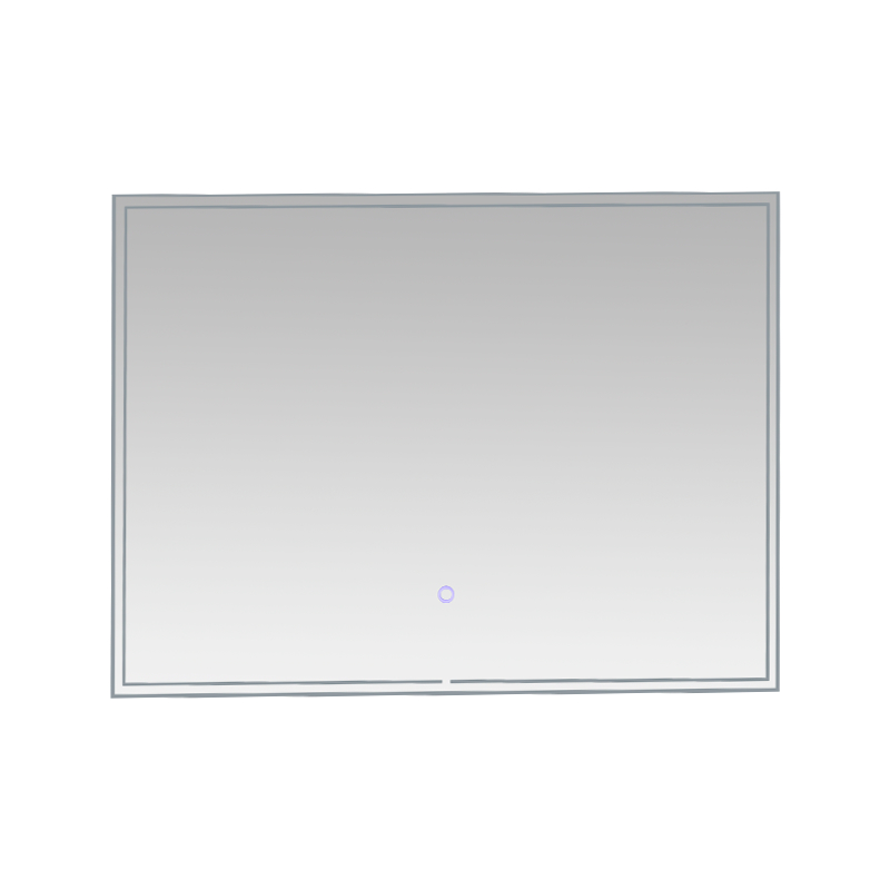 Aluminum Frame LED Smart Dimming Defogging Backlit Bathroom Mirror Aluminum Frame LED Smart Dimming Defogging Backlit Bathroom Mirror