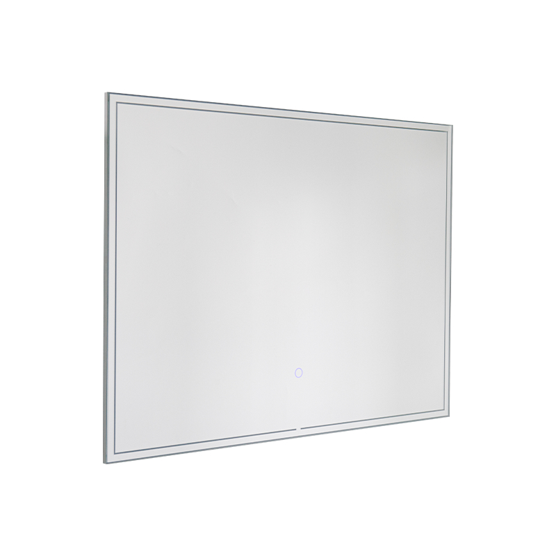 Aluminum Frame LED Smart Dimming Defogging Backlit Bathroom Mirror Aluminum Frame LED Smart Dimming Defogging Backlit Bathroom Mirror