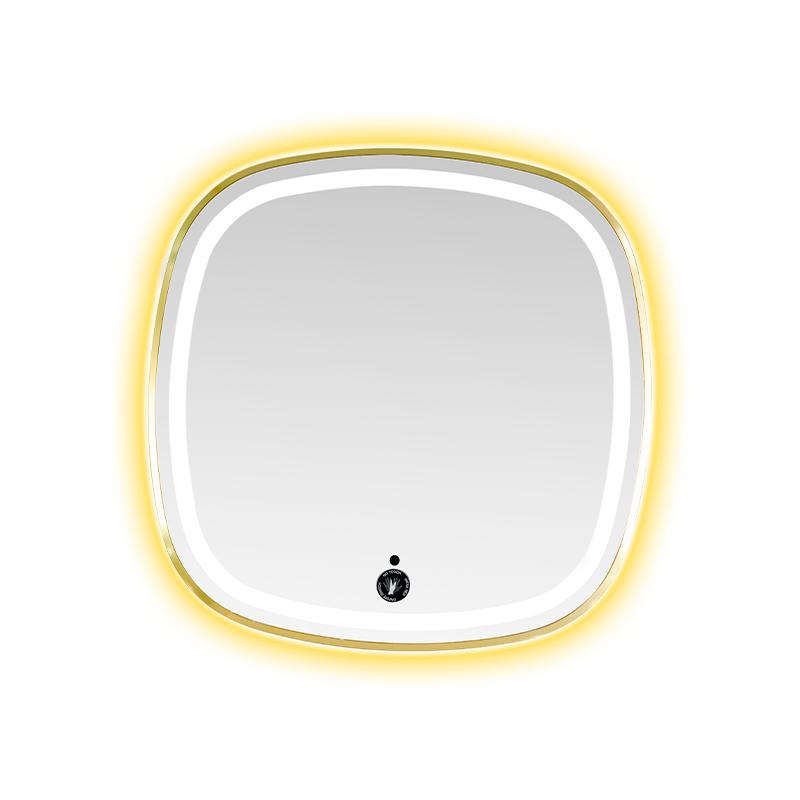 Aluminum Frame LED Smart Dimming Defogging Backlit Bathroom Mirror Aluminum Frame LED Smart Dimming Defogging Backlit Bathroom Mirror