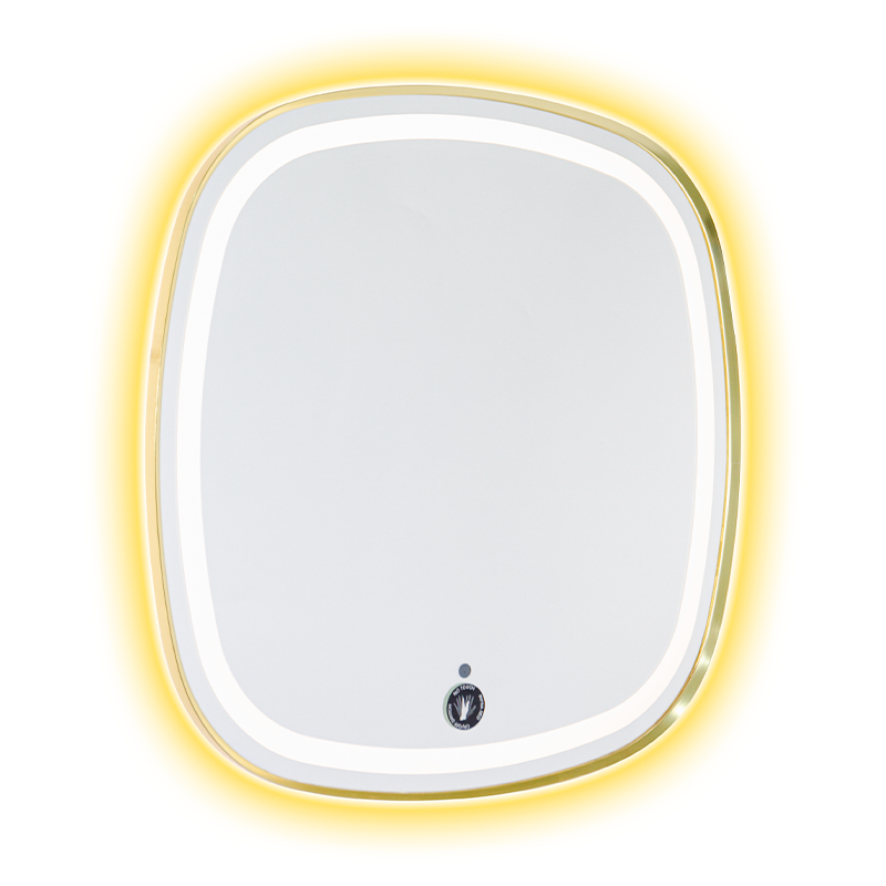 Aluminum Frame LED Smart Dimming Defogging Backlit Bathroom Mirror Aluminum Frame LED Smart Dimming Defogging Backlit Bathroom Mirror