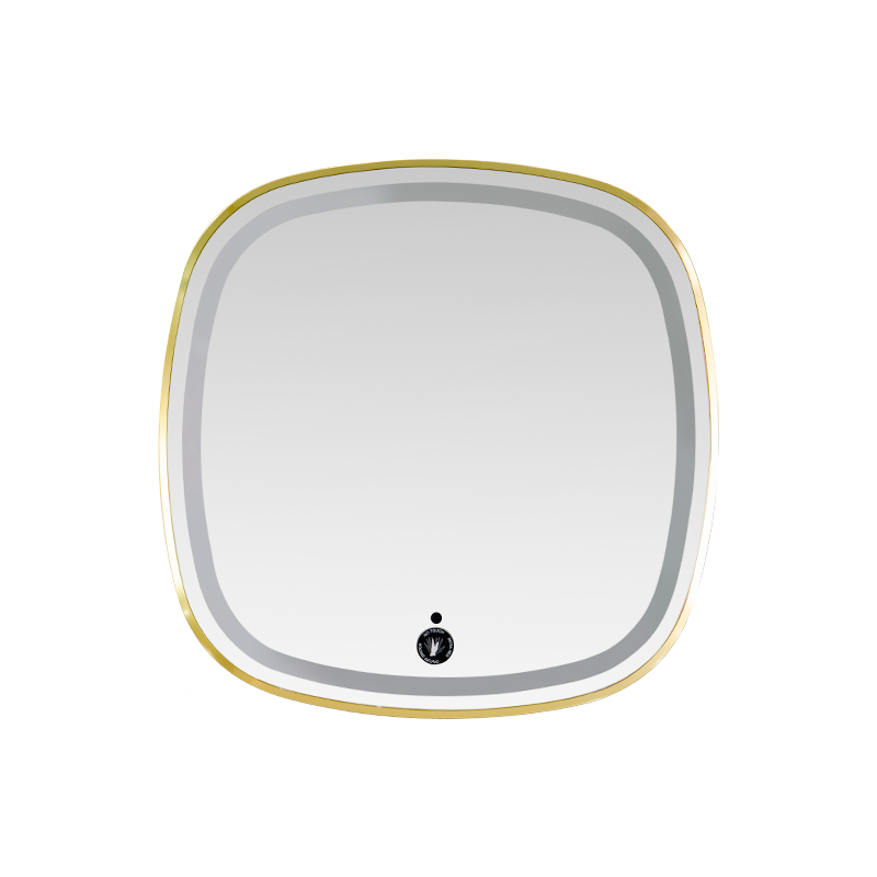 Aluminum Frame LED Smart Dimming Defogging Backlit Bathroom Mirror Aluminum Frame LED Smart Dimming Defogging Backlit Bathroom Mirror